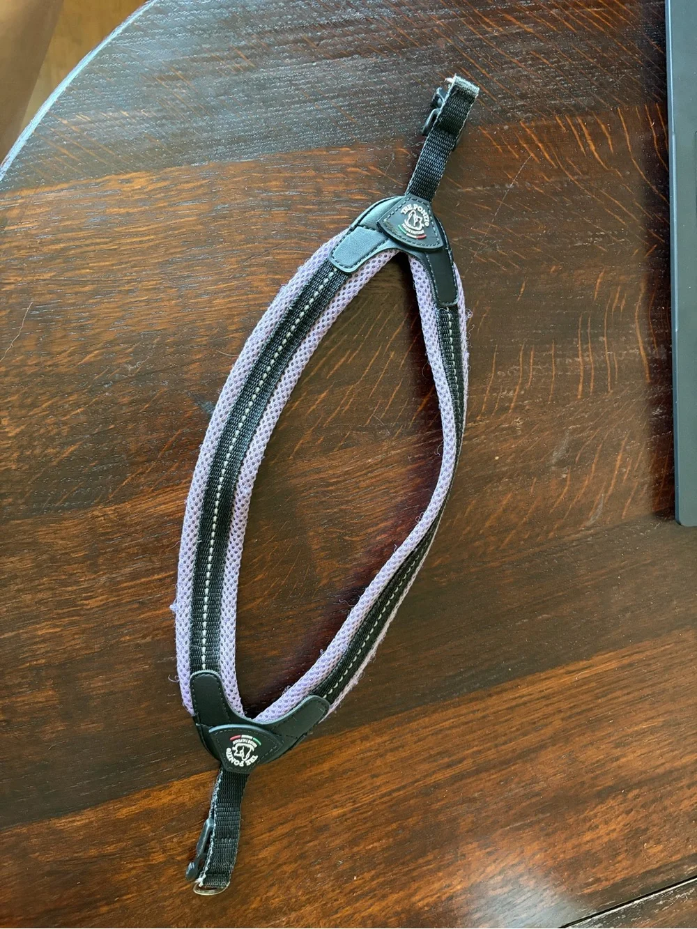 Purple Dog Harness with Padded Mesh and Secure Buckle